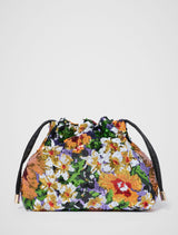 Tracey Tropical Sequin Pouch Clutch Forever New