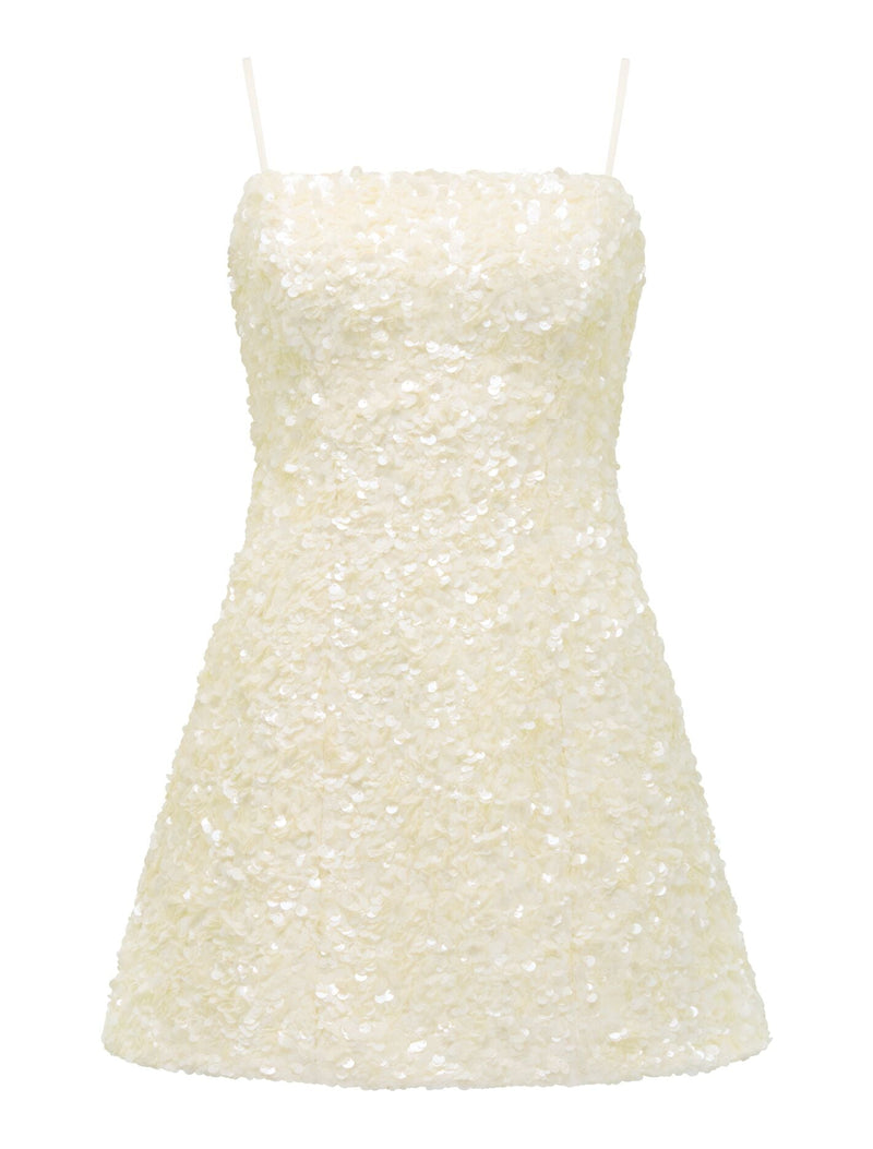 Kirby Sequin Mini Dress Forever New