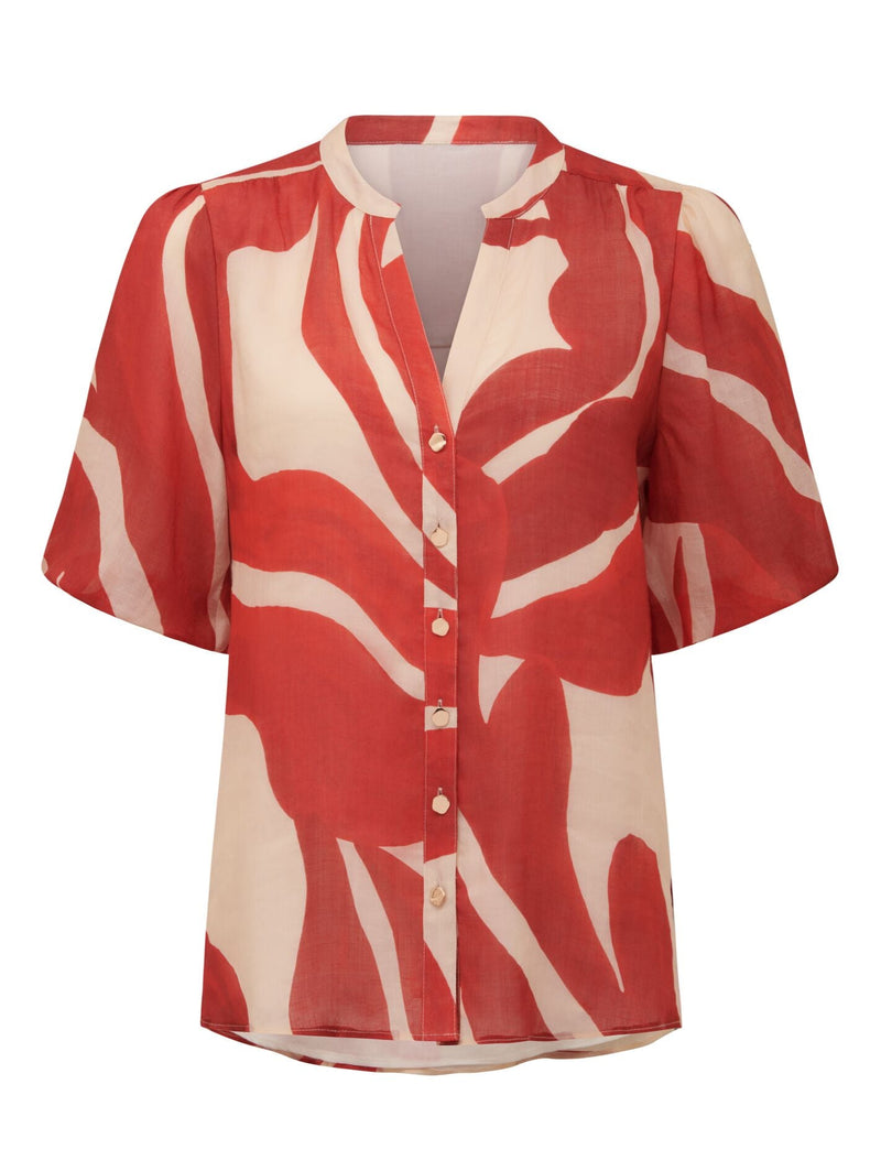 Bianca Puff Sleeve Blouse Forever New