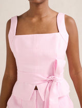 Posey Petite Halter Bustier Top