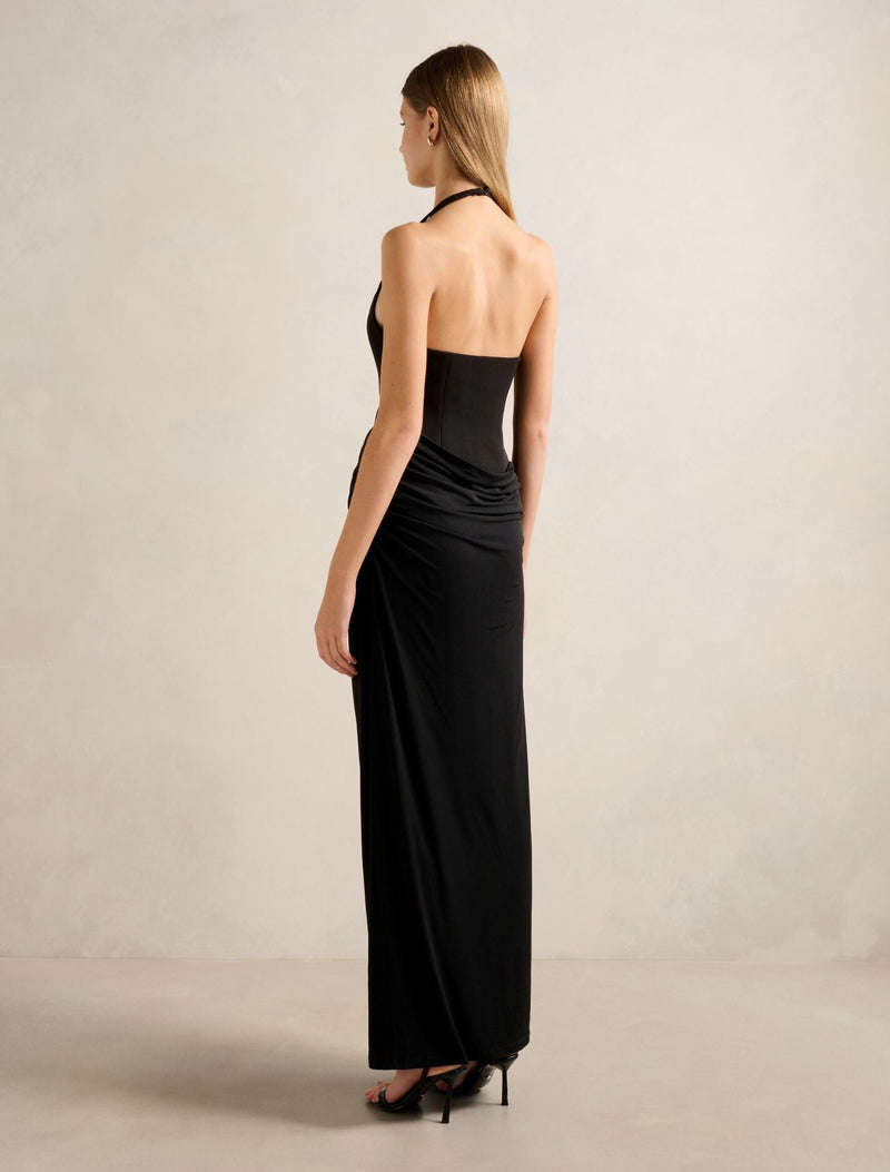Lula Halter Maxi Dress Forever New