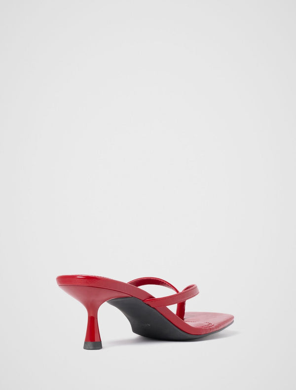 Tammy Toe Thong Heeled Sandal Forever New