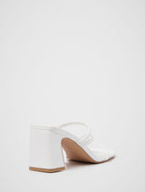Simone Strappy Mule Block Heel Forever New