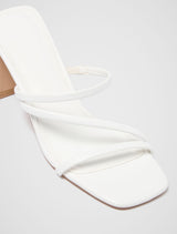 Simone Strappy Mule Block Heel Forever New