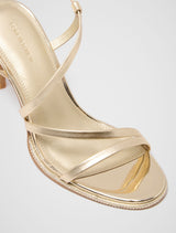 Portia PM Asymmetrical Sandal Heel Forever New