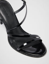 Portia PM Asymmetrical Sandal Heel Forever New