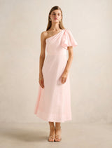 Mattea One Shoulder Midi Dress Forever New