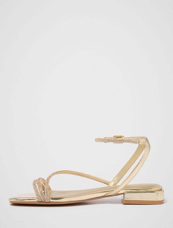 Dominique Diamante Strap Flat PM Sandal Forever New