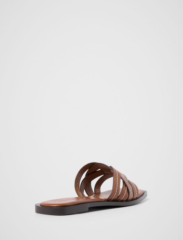 Frannie Interwoven Flat Mule Forever New