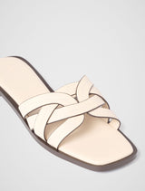 Frannie Interwoven Flat Mule Forever New