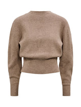 Cora Cinched Hem Knit Sweater Forever New