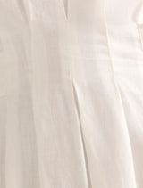 Rosie Linen Sleeveless Tuck Midi Dress Forever New