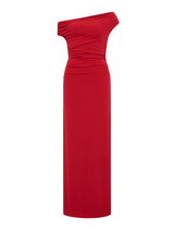 Romy Off Shoulder Jersey Maxi Dress Forever New