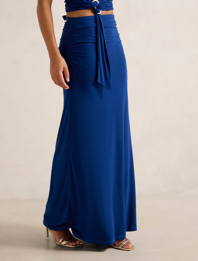 Mimi Flute Maxi Skirt Forever New