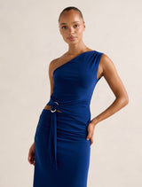 Jemma Hardware Waist Top Sodalite Blue Co-Ord Forever New