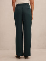 Solana Satin Wide Leg Pants Forever New