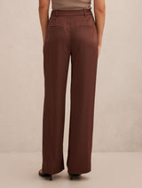 Solana Satin Wide Leg Pants Forever New