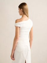 Rylee Tipped Shoulder Top