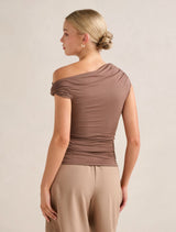 Rylee Tipped Shoulder Top