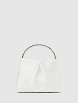 Juniper Jewel Handle Soft Clutch 0 Ivory Forever New