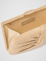 Tori Twist Weave Hardcase Clutch Forever New