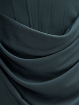Isra Drape Strapless Maxi Dress Forever New