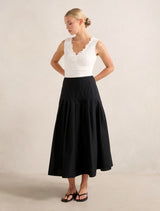 Sylvie Lace Trim Tank Top Forever New