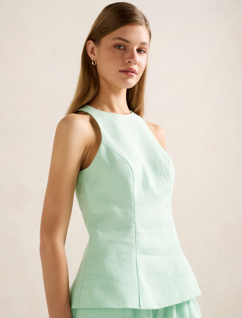 Liliana Linen Top Forever New