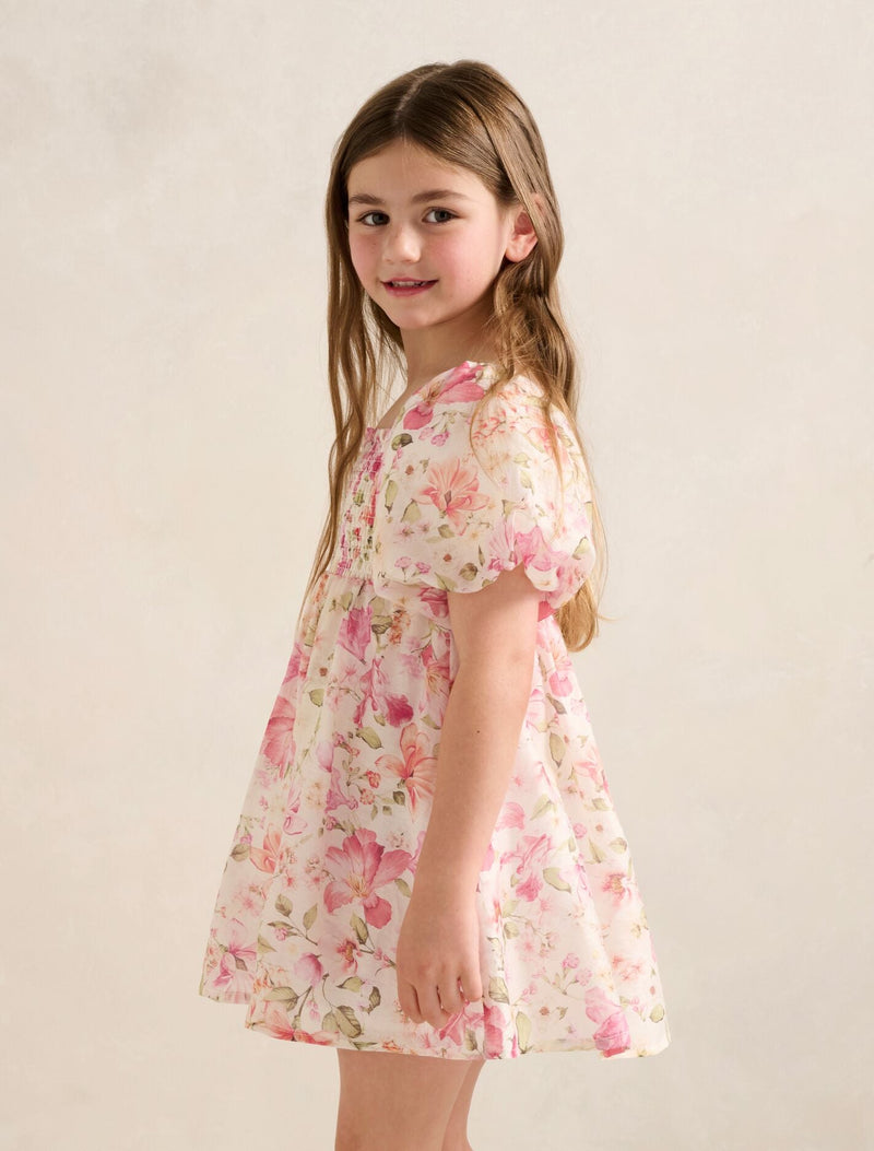Juliana Girls Puff Sleeve Dress Forever New