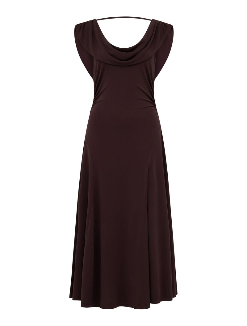 Oceana Cowl Jersey Dress Forever New