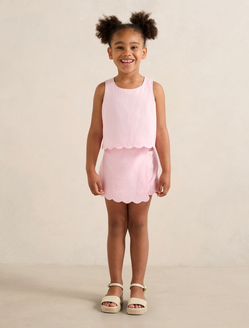 Aria Girls Scalloped Skort Forever New