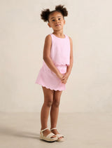 Molly Girls Scalloped Shift Top Forever New