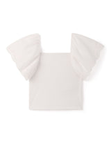 Pippa Girls Flutter Sleeve Top Forever New