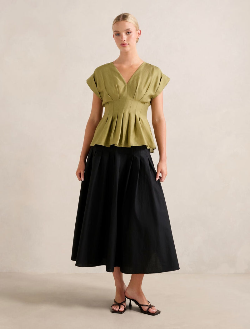 Vanessa V Neck Top