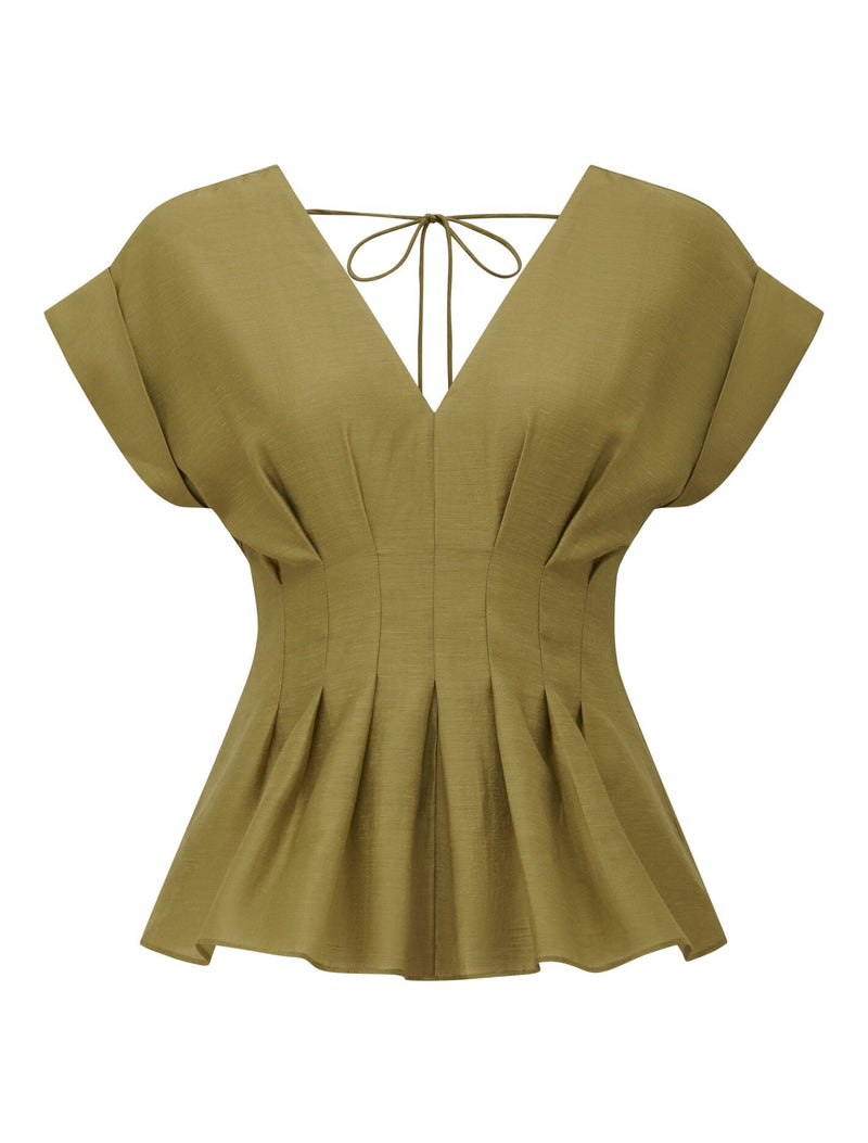 Vanessa V Neck Top