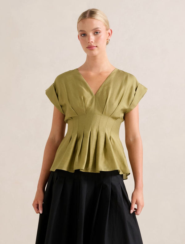 Vanessa V Neck Top