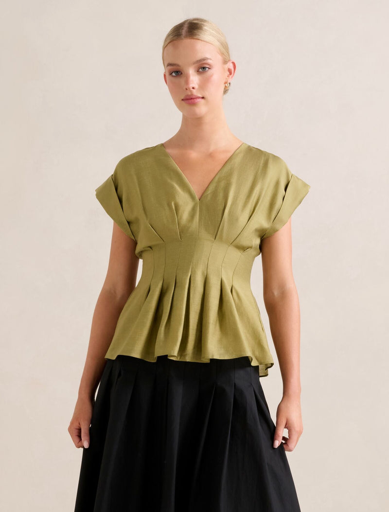 Vanessa V Neck Top