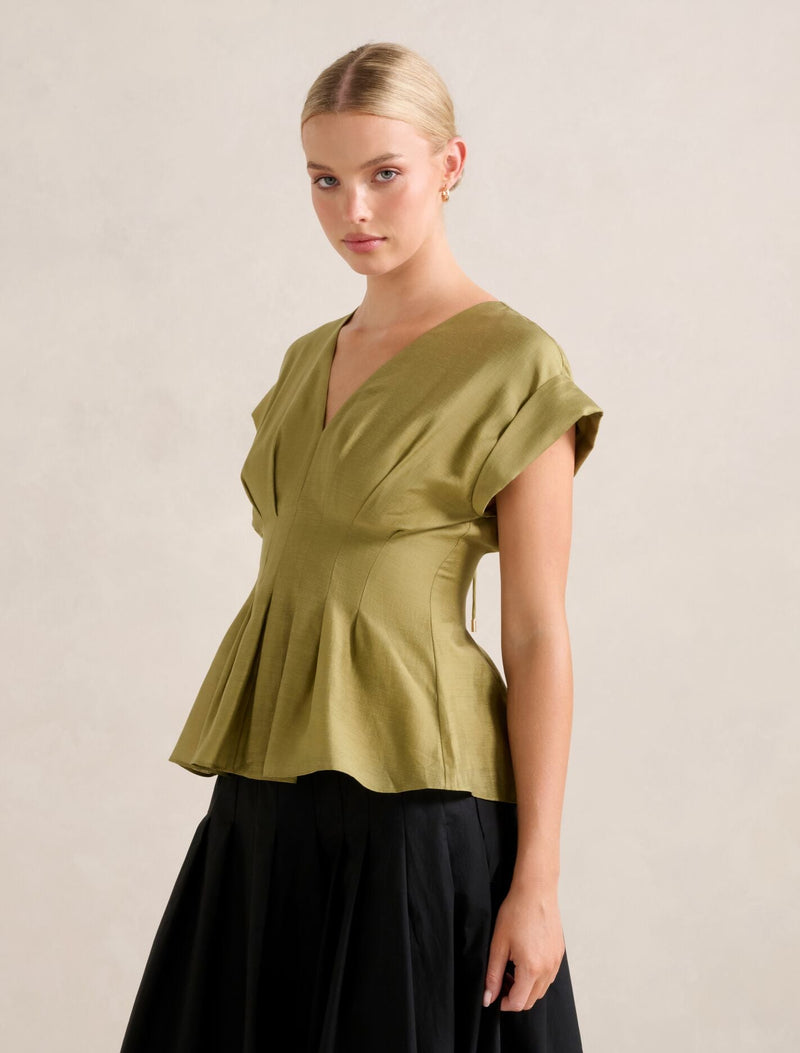 Vanessa V Neck Top
