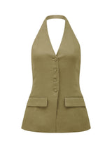 Saxon Halter Waistcoat