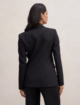 Trixie Gold Button Blazer Forever New