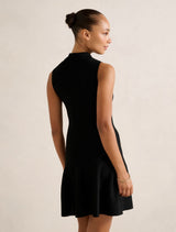 Amari Polo Knit Mini Dress Forever New