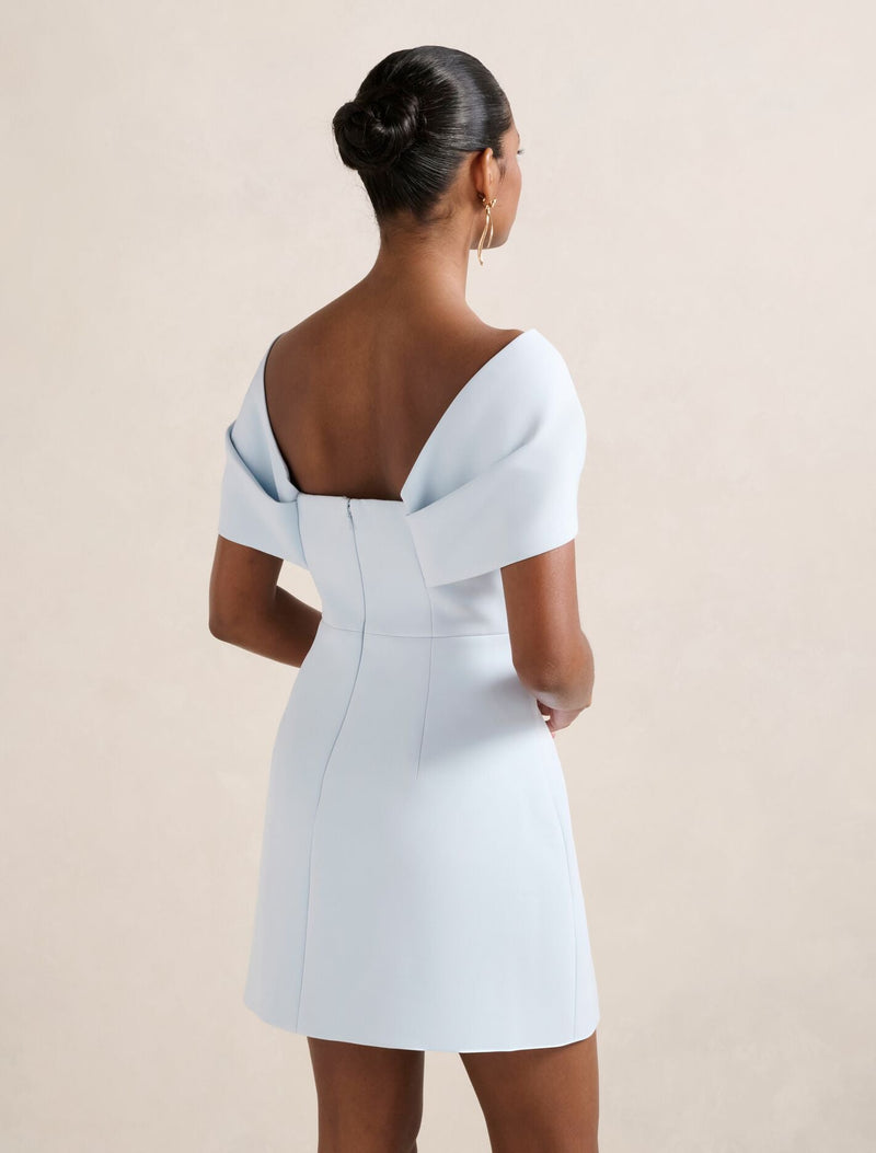 Scottie Petite Strapless Bow Mini Dress Forever New