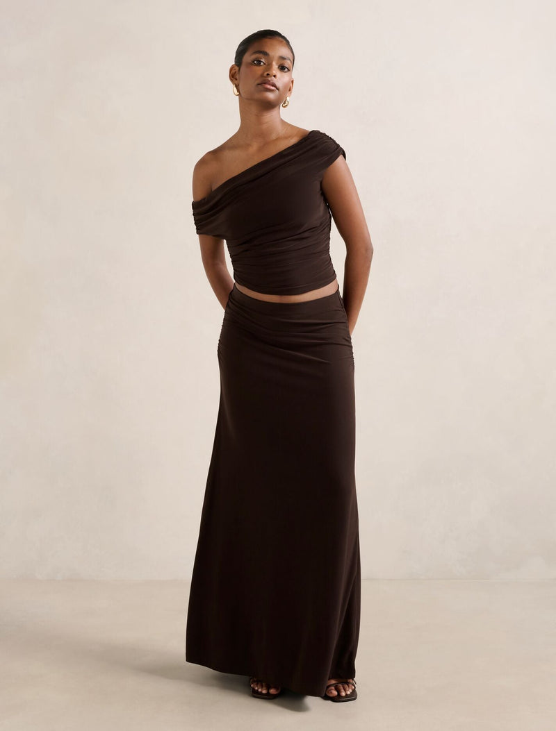 Mimi Petite Off Shoulder Top