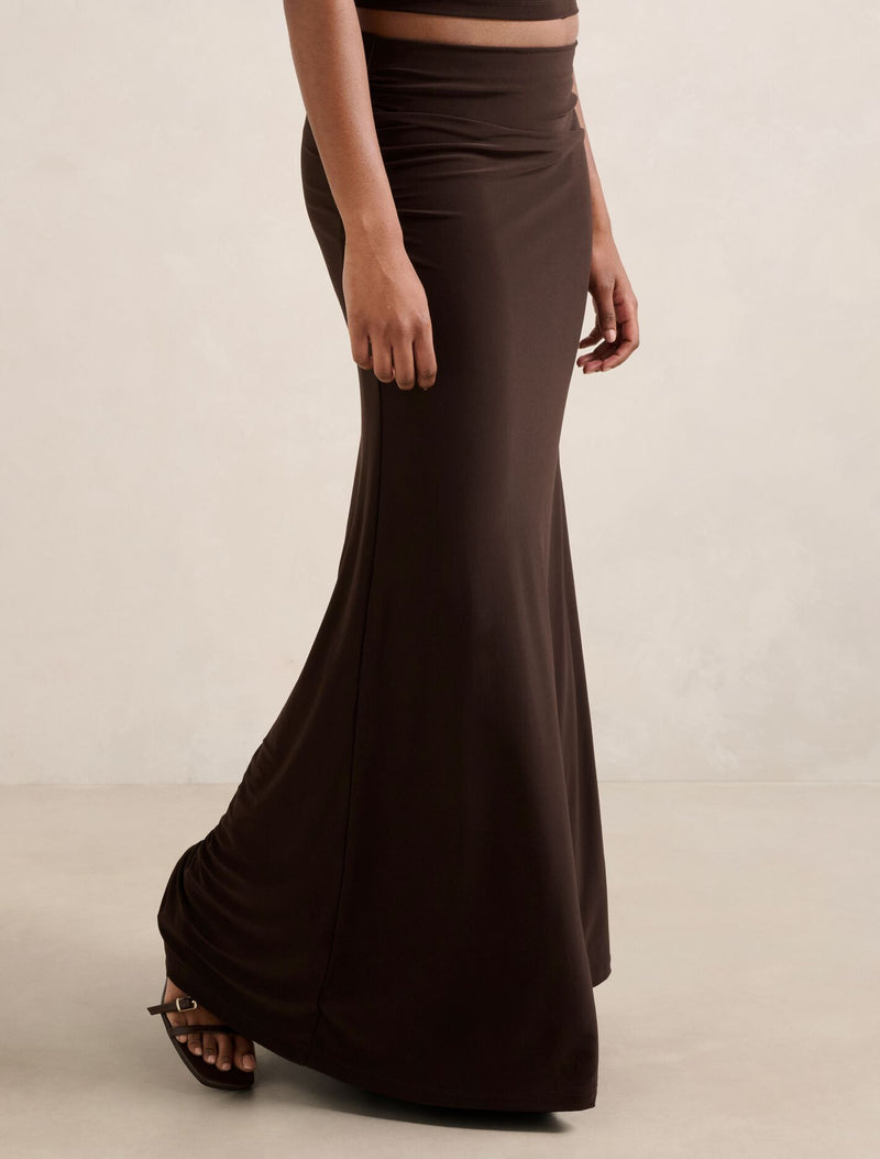 Mimi Petite Flute Maxi Skirt