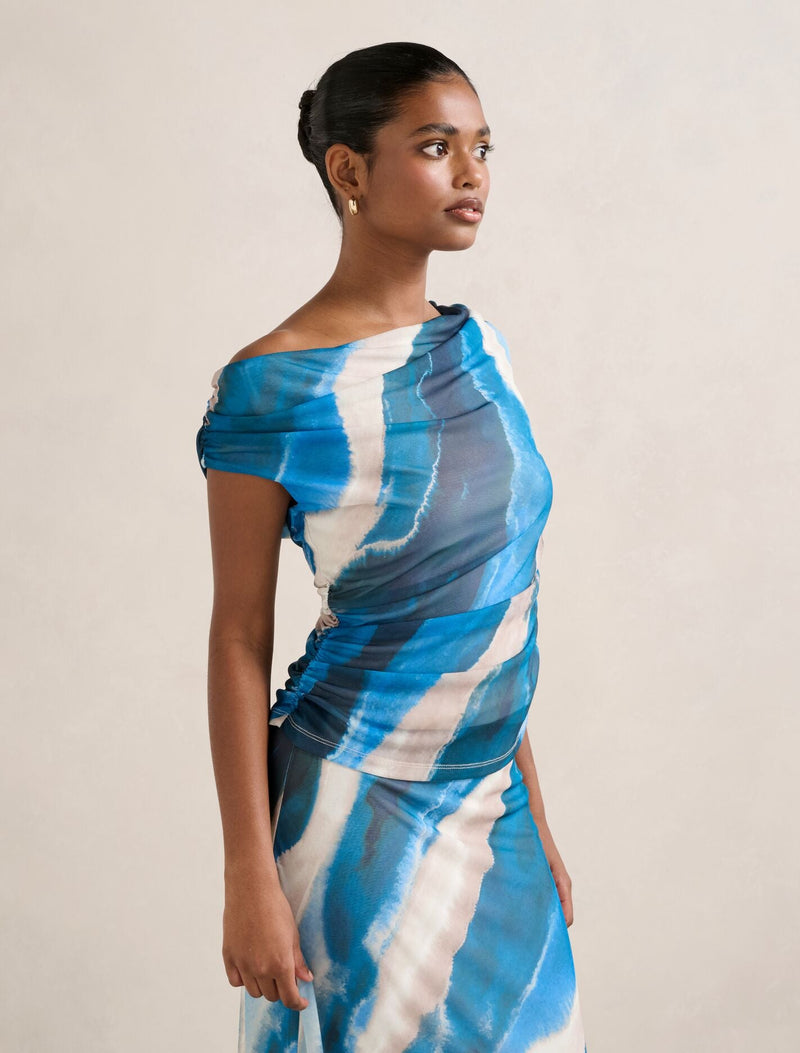 Mimi Petite Off Shoulder Top Forever New