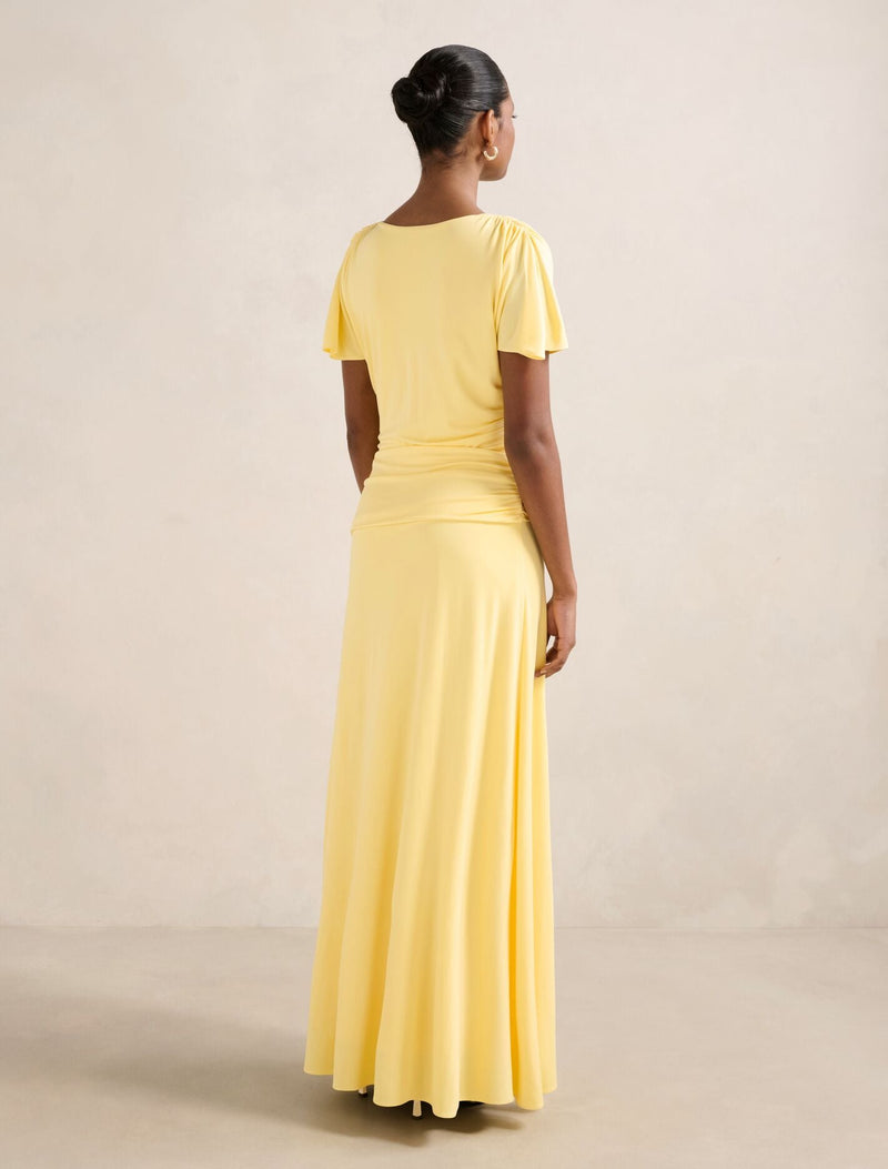 Gemini Dress Petite High Neck Jersey Forever New