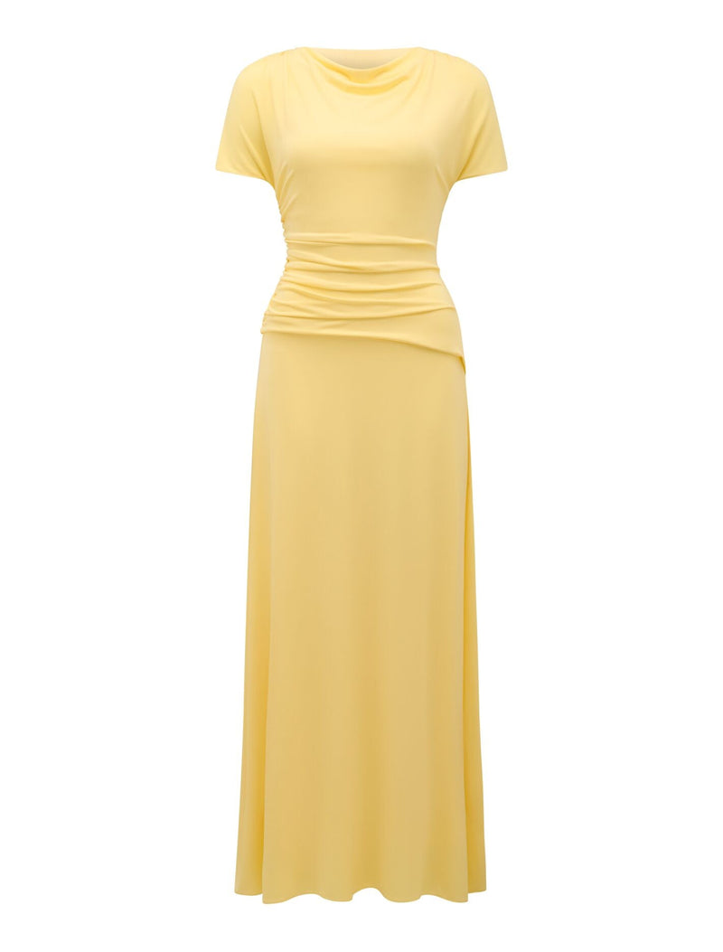 Gemini Dress Petite High Neck Jersey Forever New