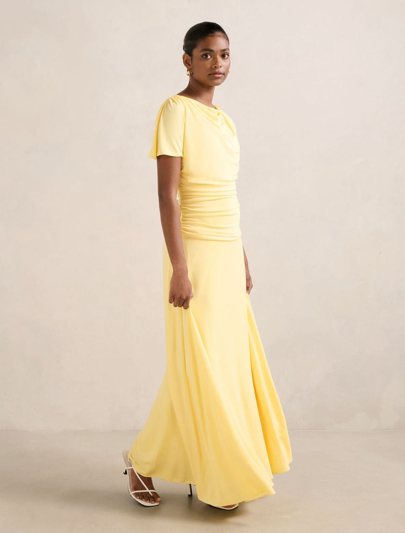 Gemini Dress Petite High Neck Jersey Forever New