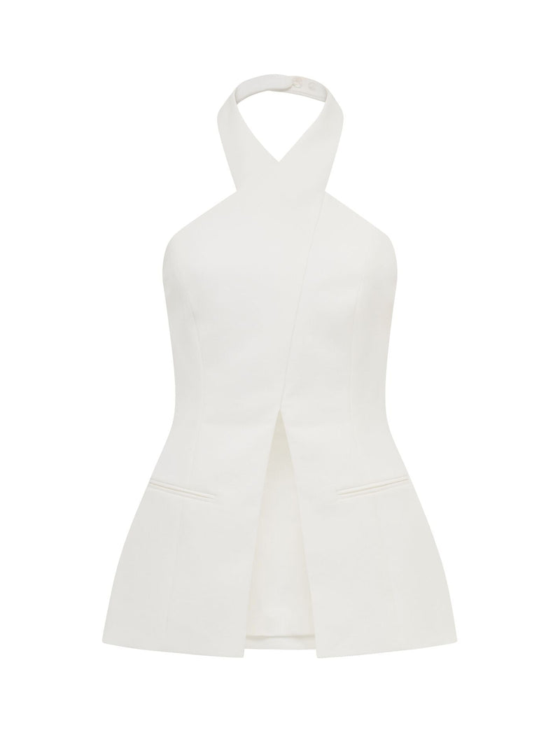 Ruby Cross Neck Top Forever New