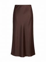 Sally Satin Slip Skirt Forever New
